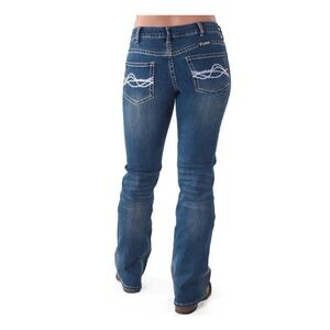 Cowgirl Tuff Don’t Fence Me In Jeans Size w 36 l 37